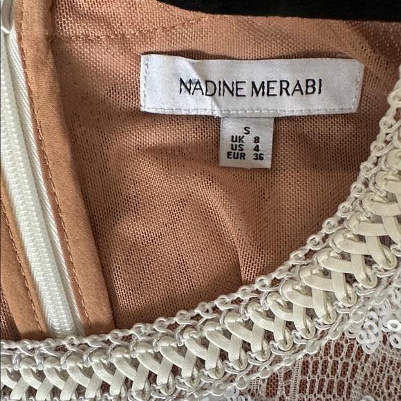 NADINE MERABI White Lace Jumpsuit - Picture 11 of 12